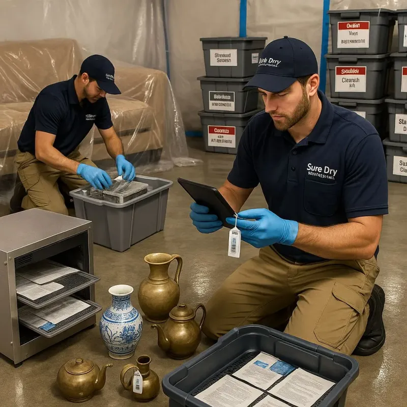 Content Protection and Restoration process in Alma, AR