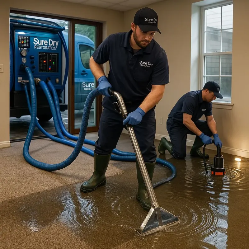Water Extraction and Removal process in Alma, AR